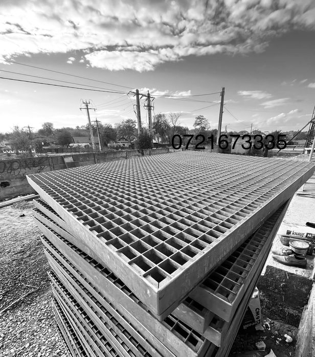 Grilaje zincate gretare zincate platforme