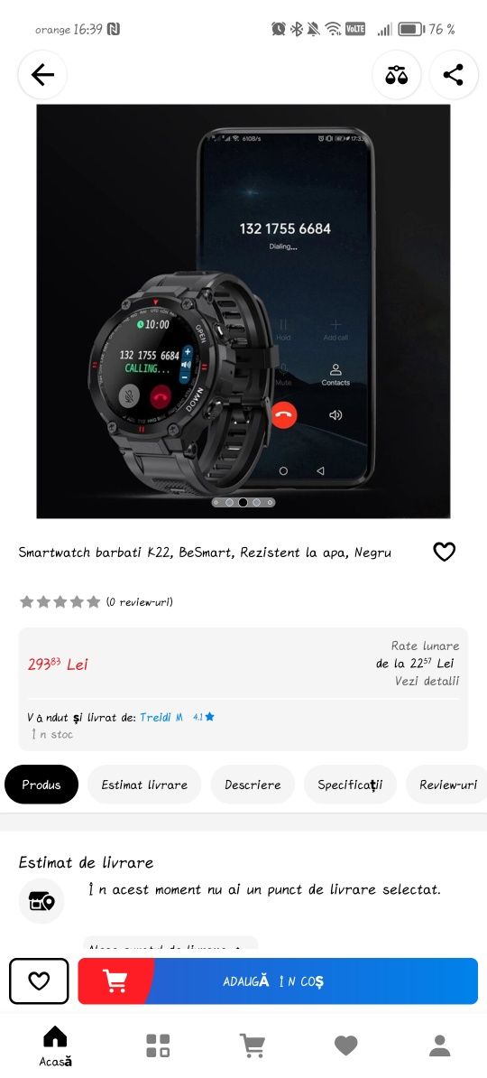 Vând smartwatch bun