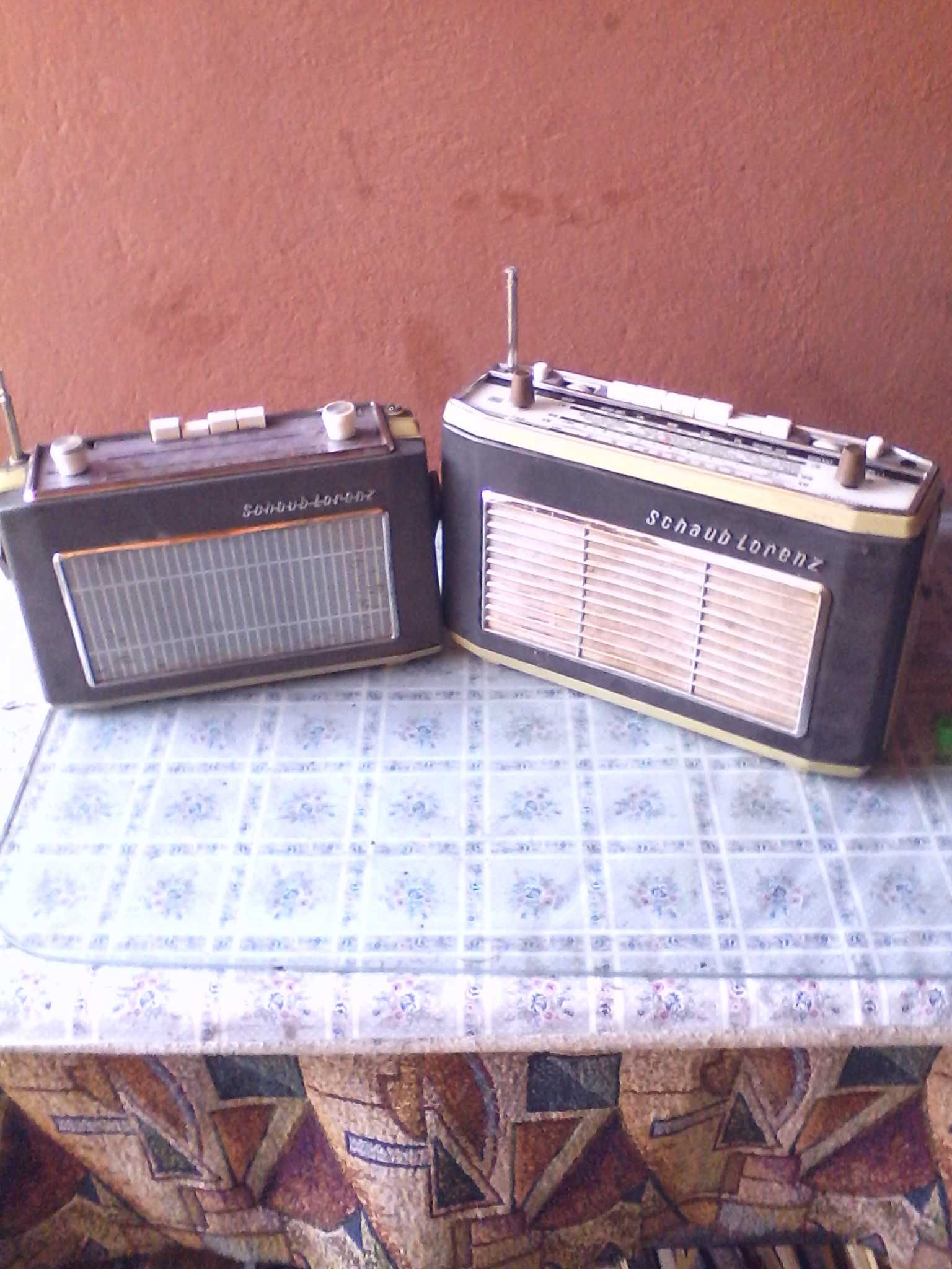 Radio  Schaub-Lorenz Touring T 60 si Weekend T 50 L pe tranzistori