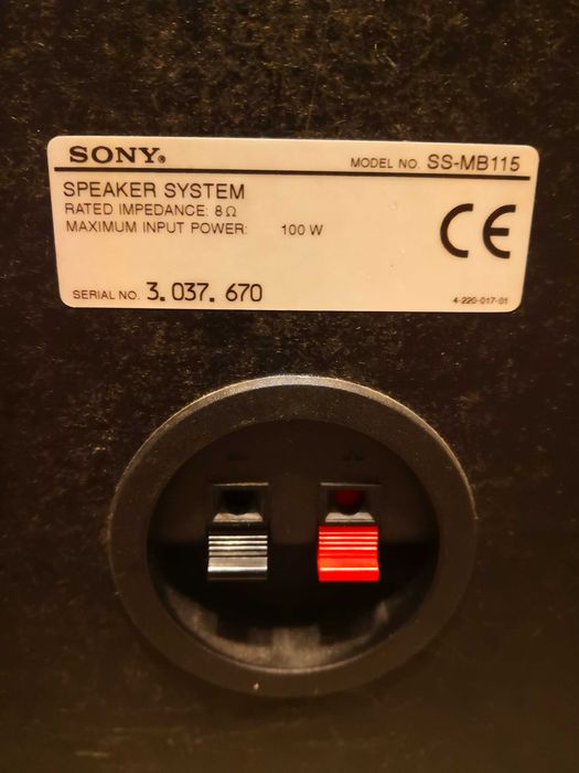 Boxe sony SS-MB115