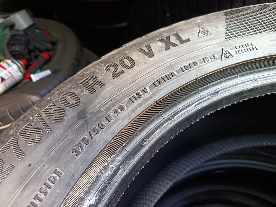 Anvelope MS iarna 275 50 20 continental 2023 și 2024 5mm