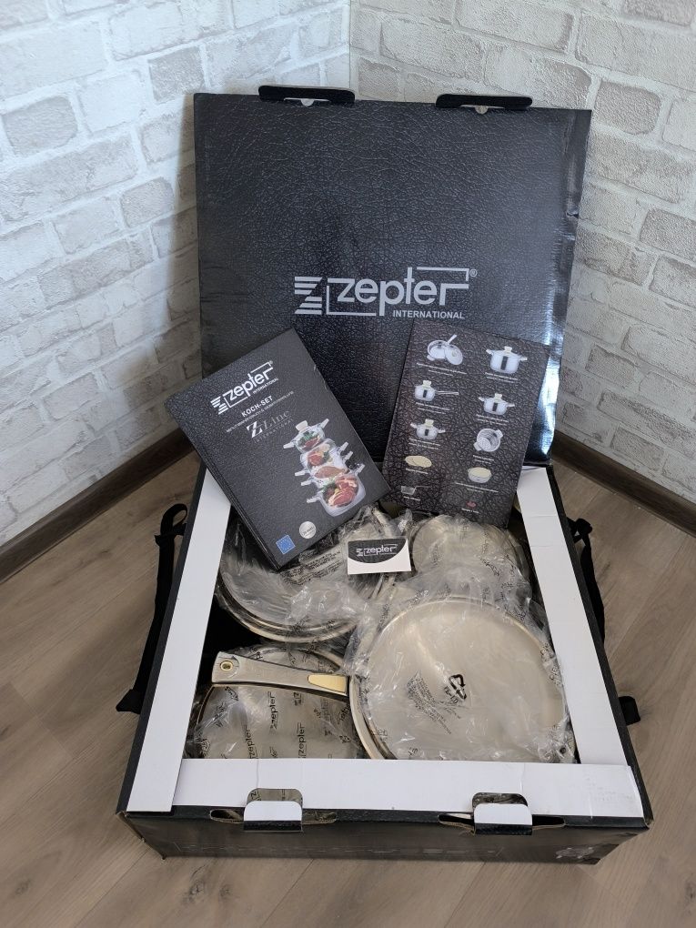 Набор посуды Zepter (19 предметов) Новая!