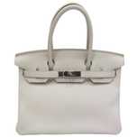 Дамска Чанта  BIRKIN 25 100% LEATHER Ръчно Шита !