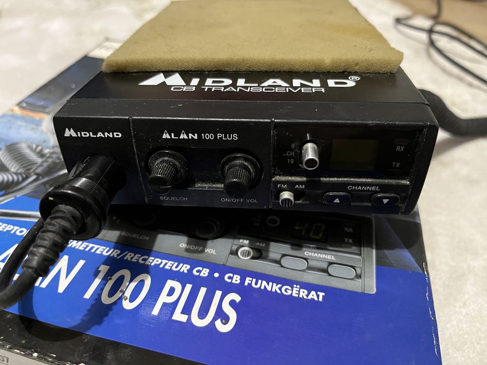 Midland Statie radio Alan 100 Plus si antena President