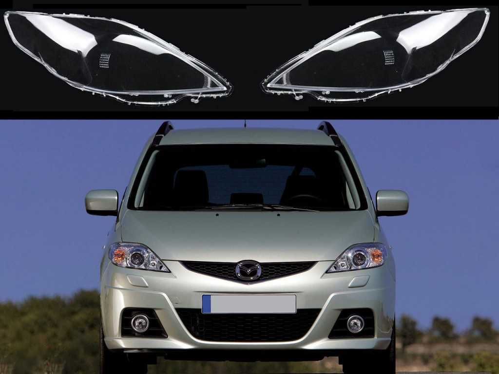 Комплект Стъкла за фарове на Mazda 3  / Mazda 5 Facelift