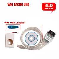 Vag Tacho 5.0 +USB Tester programare chei / modificare km / Cod Pin VW