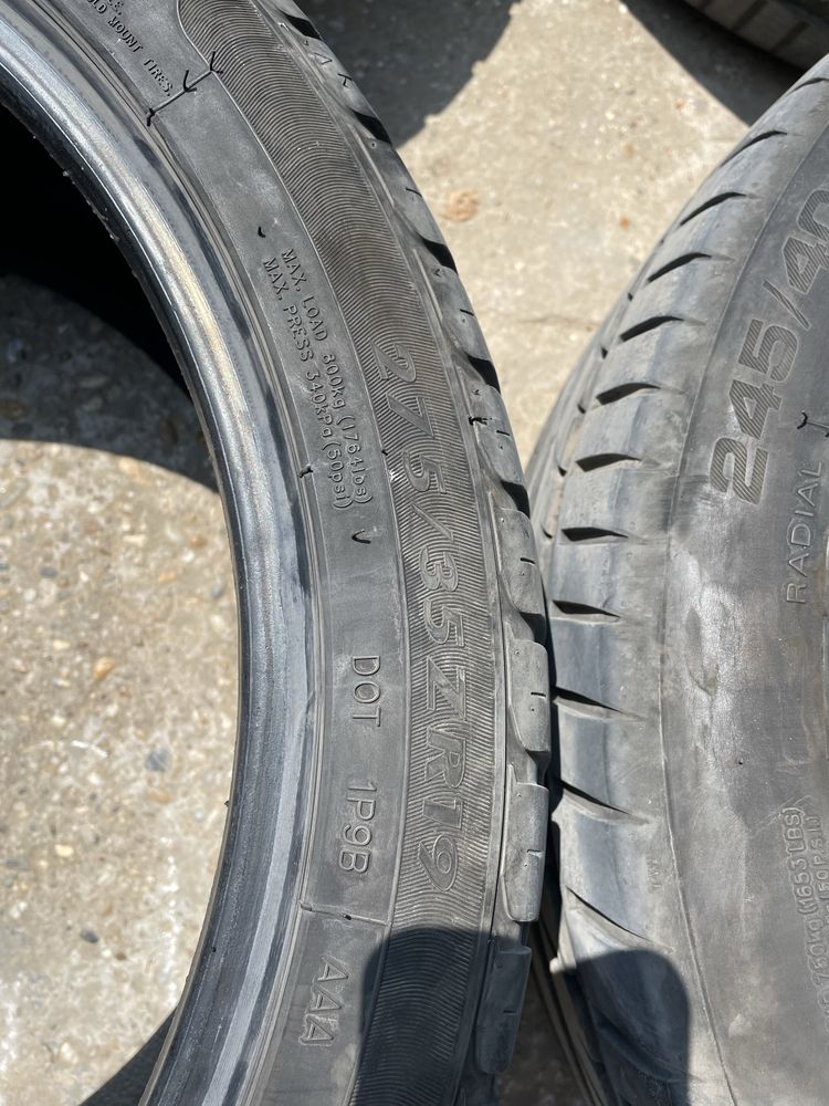 Летни гуми 245/40/19 и 275/35/19