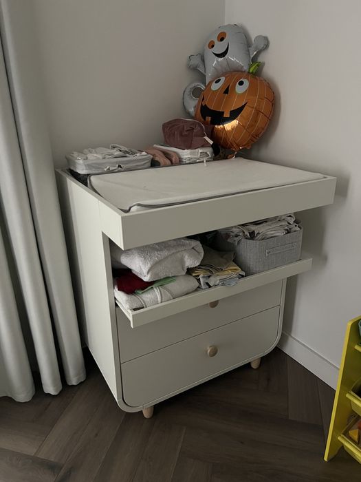 Patut bebe 60x120 si comoda Myllra Ikea