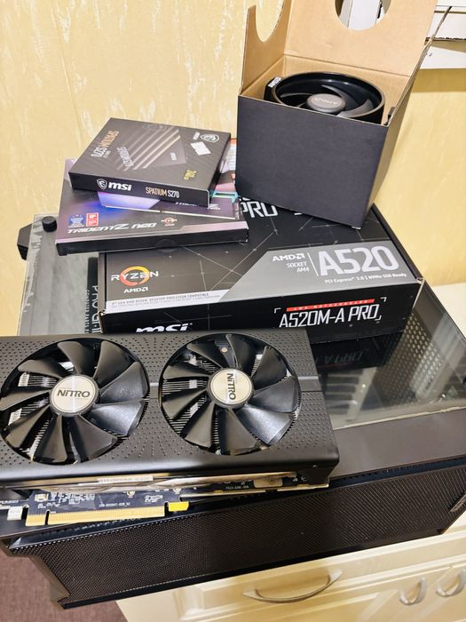 [Garantie] PC Ryzen 5 3500x, 16 GB RAM, RX 480 8GB, SSD MSI, RGB