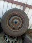 Roata Dacia Papuc R14 3prezoane janta + cauciuc 175 R14C