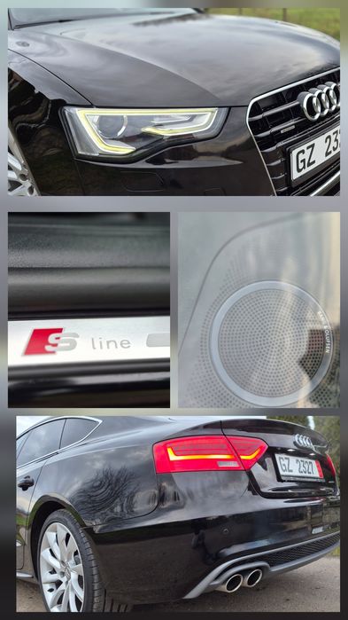 Audi a5 3x sline QUATTRO 2015 EURO 6