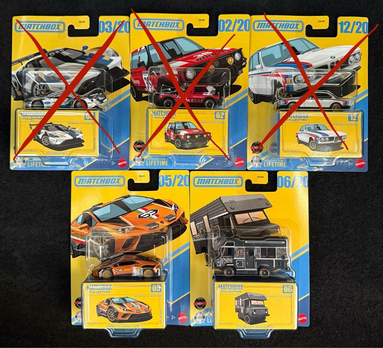 Колички мачбокс matchbox