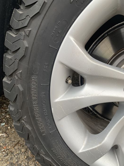 Anvelope BF Goodrich all terrain A/T 255/55R18