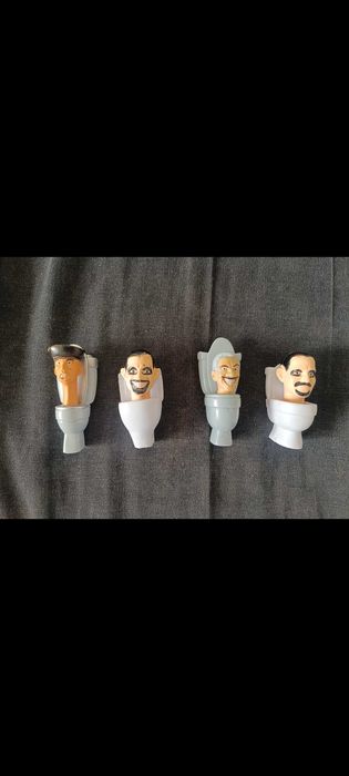 Jucarii: 4 figurine Skibidi Toilet