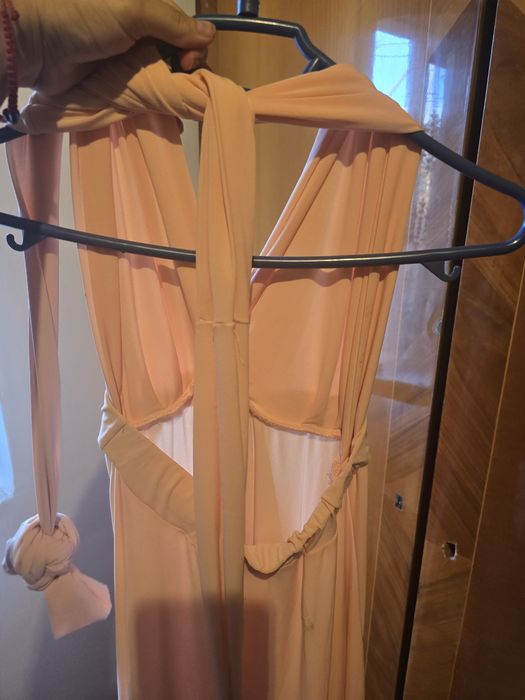 Rochie roz domnisoara de onoare