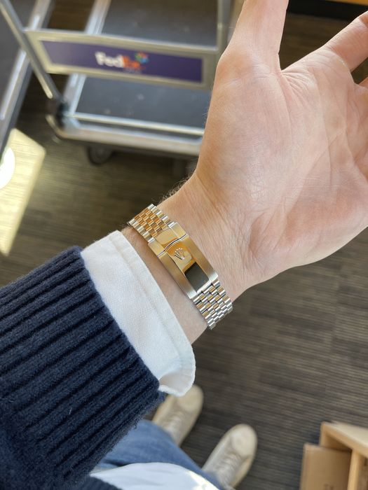 Rolex Datejust 41 mm Blue Roman Dial Jubilee 2020