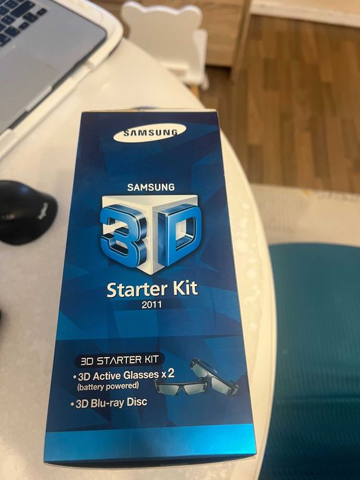 2 Ochelari activi 3D Samsung SSG-3100GB (Bluetooth) noi cu film 3d