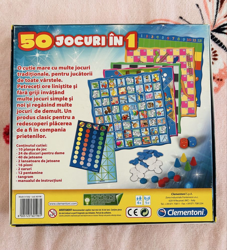 50 de jocuri in 1 - Clementoni