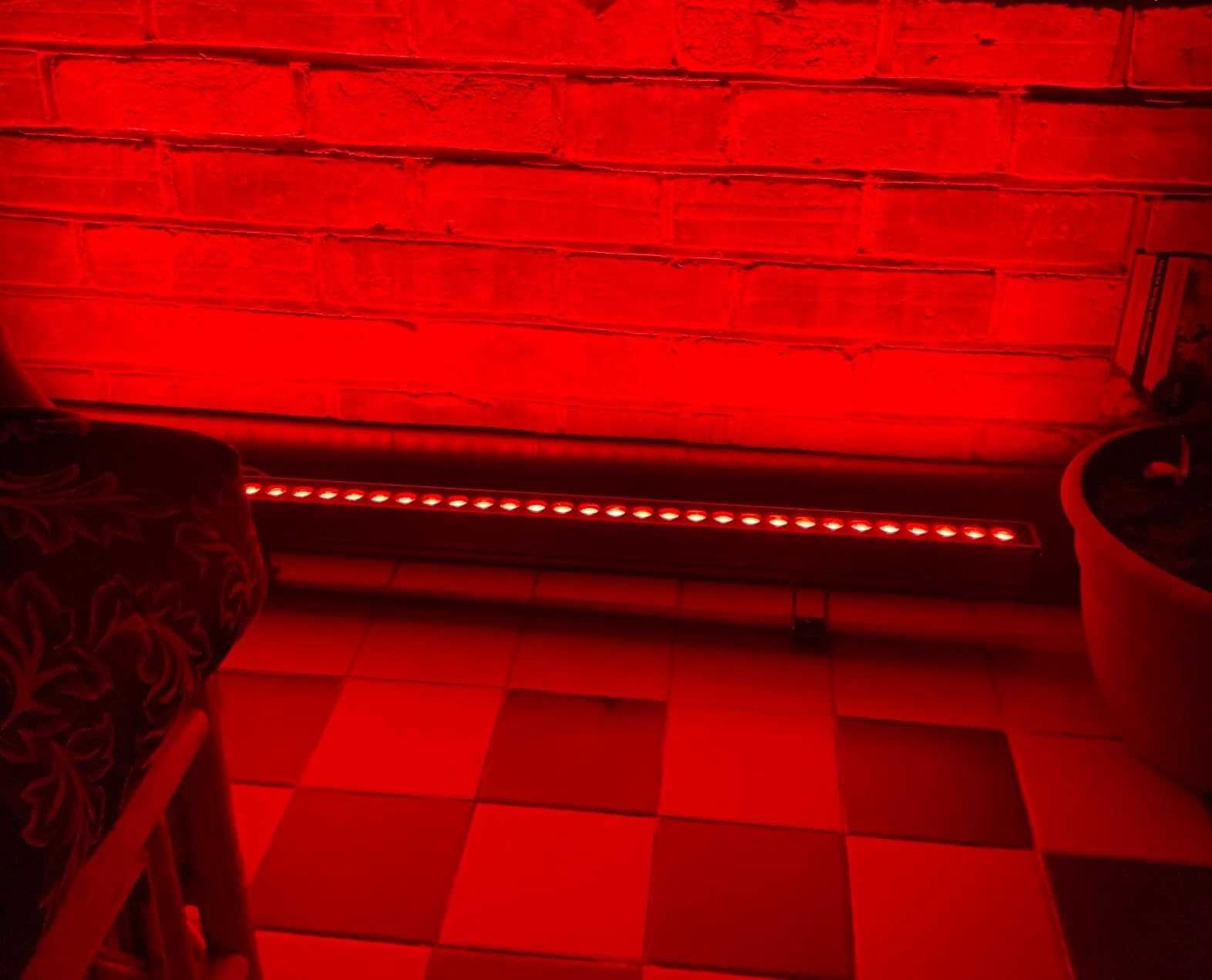 Yasotek LED 144W RGBW+5000K пейзажна линейна стенна светеща лента