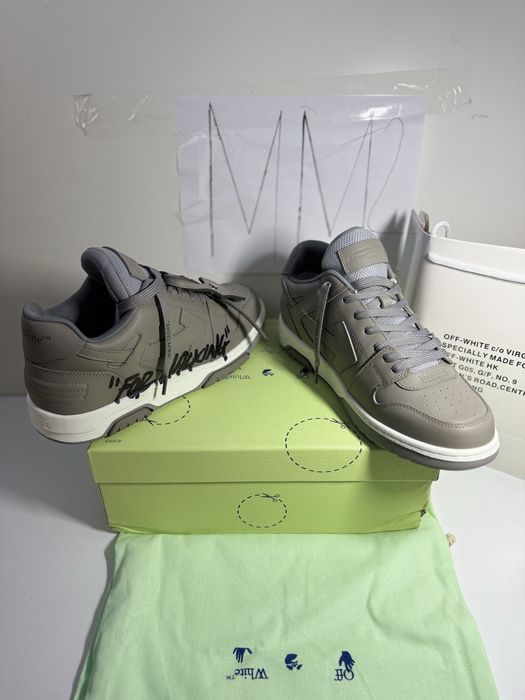 Adidasi Off-White Out of Office Low 'For Walking - Grey'