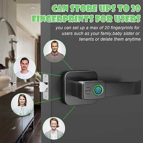 Нова брава Умно Биометрично Заключване с App Контрол и Дизайн Врати