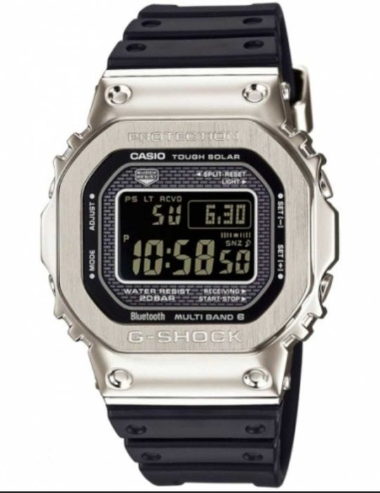 Ceas unisex Casio g shock gmw5000 Metal Silver BlackNou,Garantie 2 ANI