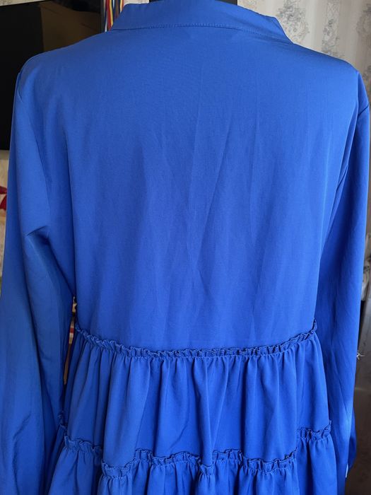 Bluza albastra M shein