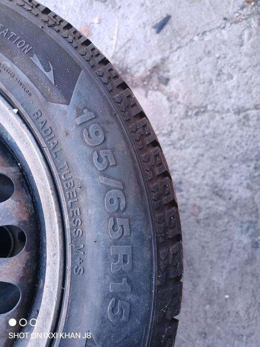 Шины с дисками б/у