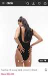 Цял бански Asos Swim