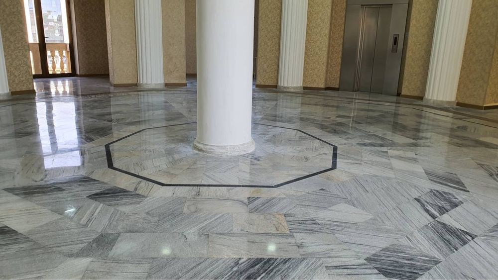 Полировка мраморных полов