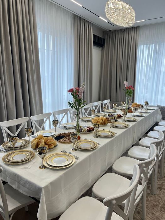 Прокат аренда стол, стулья, посуда