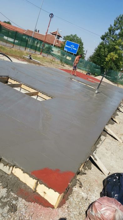 Spalatorie auto, schelet metalic, fundație, betoane,pavaje la cheie