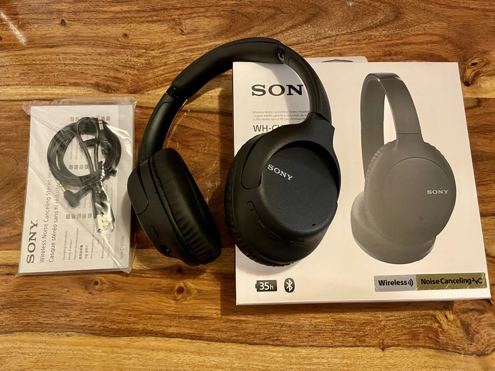 Аудио слушалки Sony WH-CH710NW, Noise Canceling, WiFi