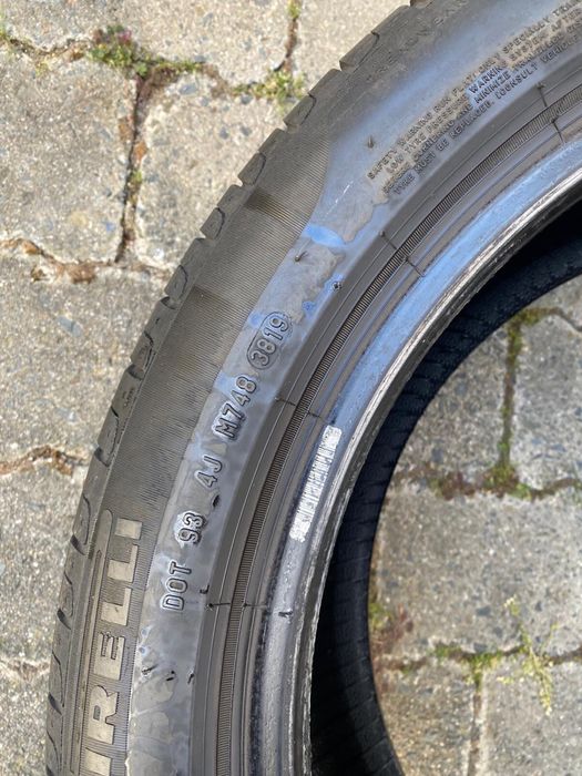 2x Pirelli Vară Runflat 6,5mm dot 2020 245 45 18