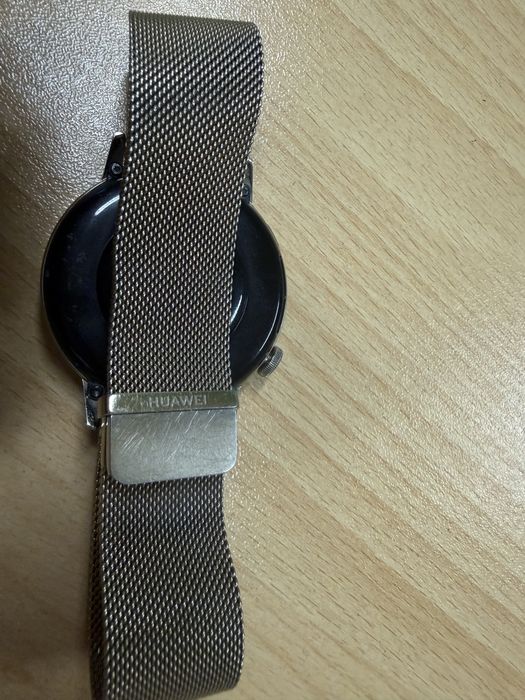 Смарт часовник Huawei Watch GT3, 42 mm, Leather strap, White