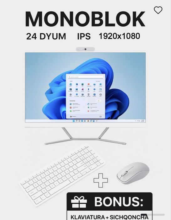 Monoblok Моноблок i5 8/256 24 дюйма