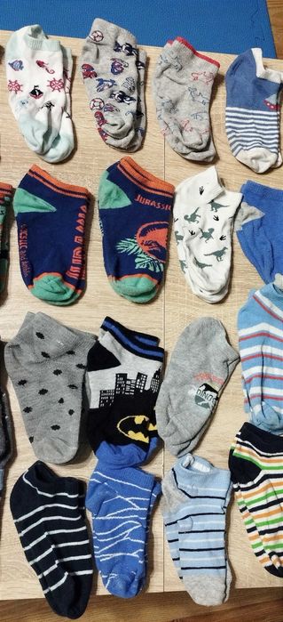 ЛОТ 65чифта Детски чорапи за момче номер 27-30