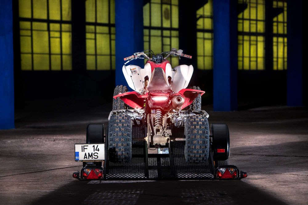 Remorca pentru transport Motocicleta sau ATV - fara sistem de franare