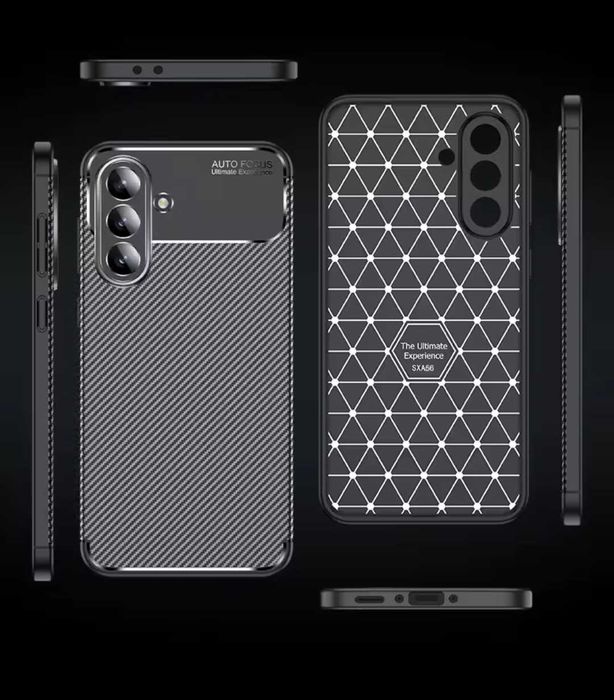 Husa Samsung A26 / A36 / A55 / A56 / Model Carbon / Protectie Camera