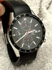 Tag Heuer Carrera Calibre 16 Otel Cauciuc Chronograph  41mm Automat