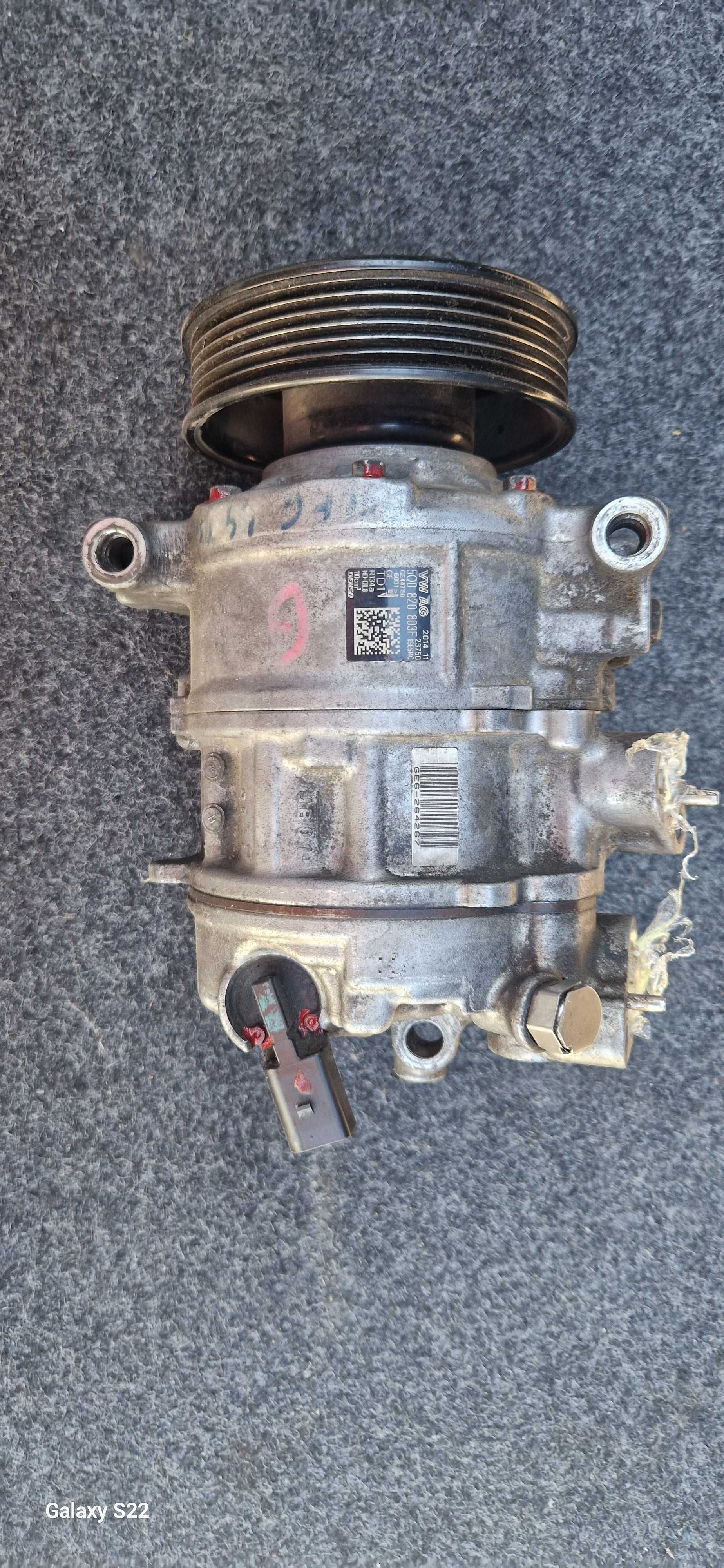 compresor ac clima vw golf  7       benzina 2015 si golf 6  5Q0820803F