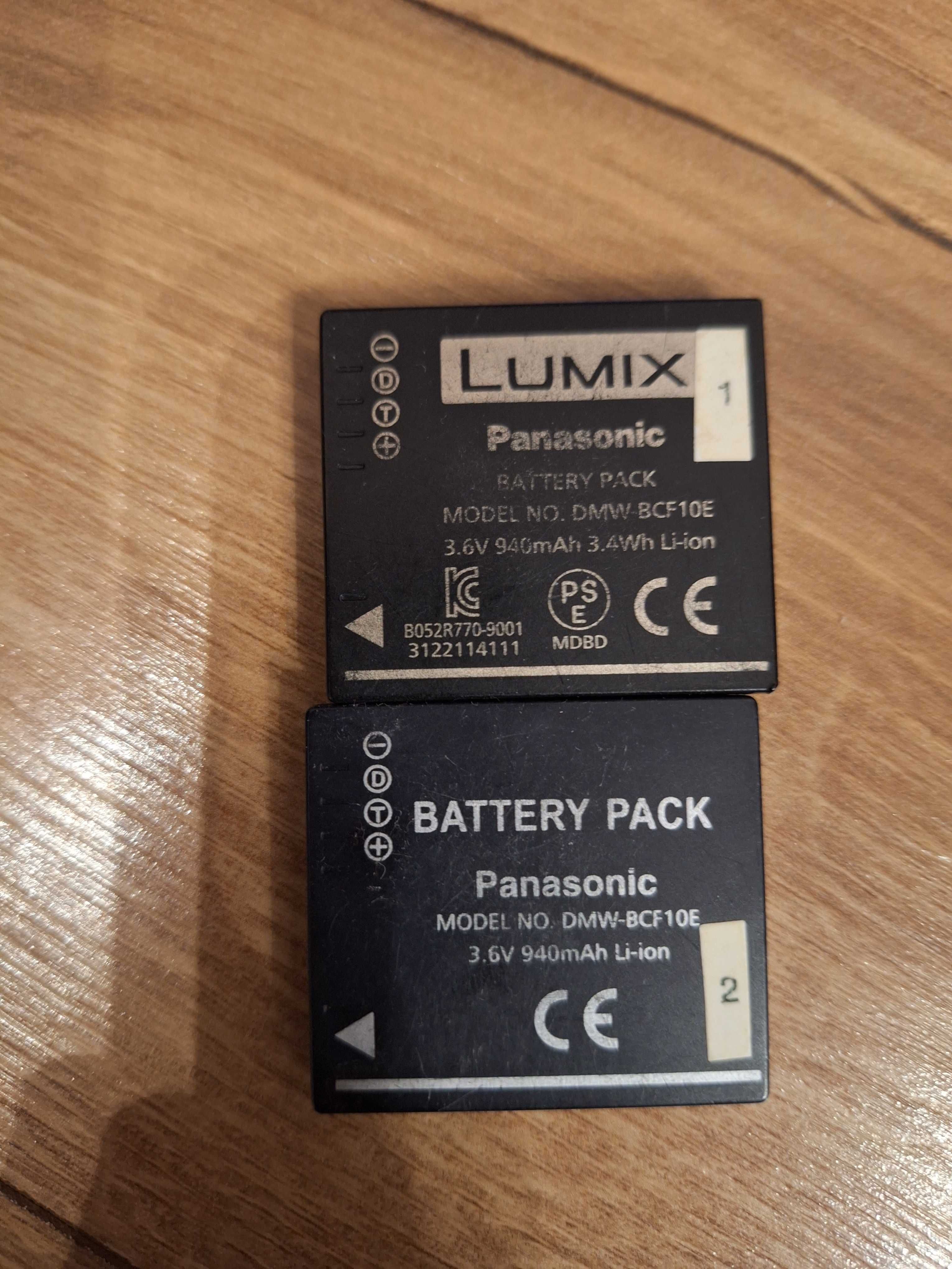 Incaractor Panasonic Lumix DE A60 cu doi acumulatori BCF 10e
