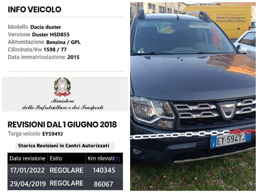 Dacia Duster Benzina +GPL