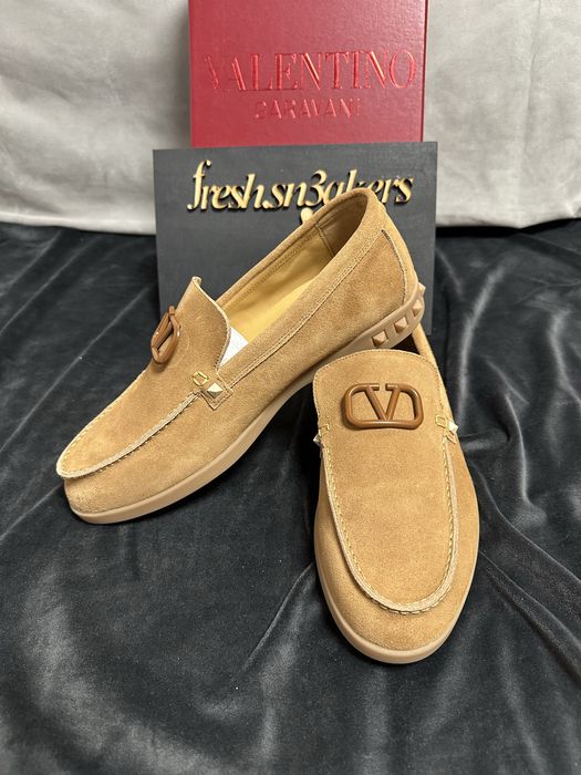 Pantofi Mocasini Valentino Suede ( size 42 )