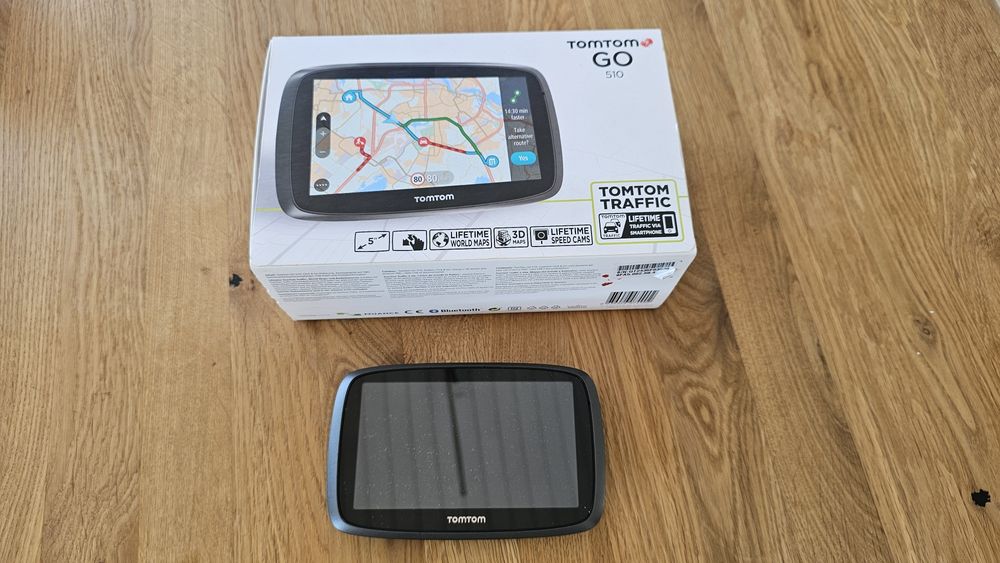 TomTom Go 510 cu World Maps, Traffic Info și Radar