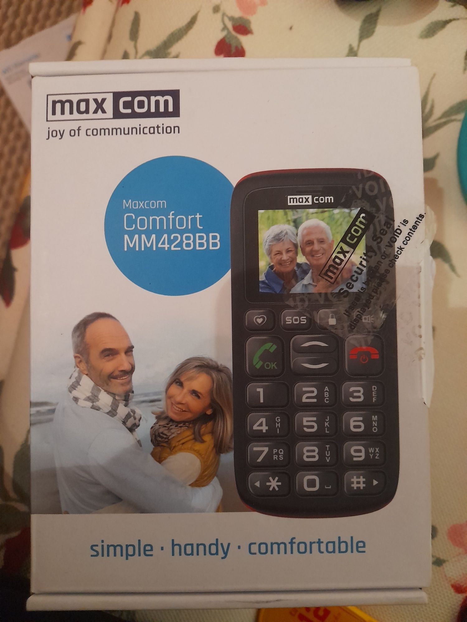 Telefon Maxcom nou în cutie