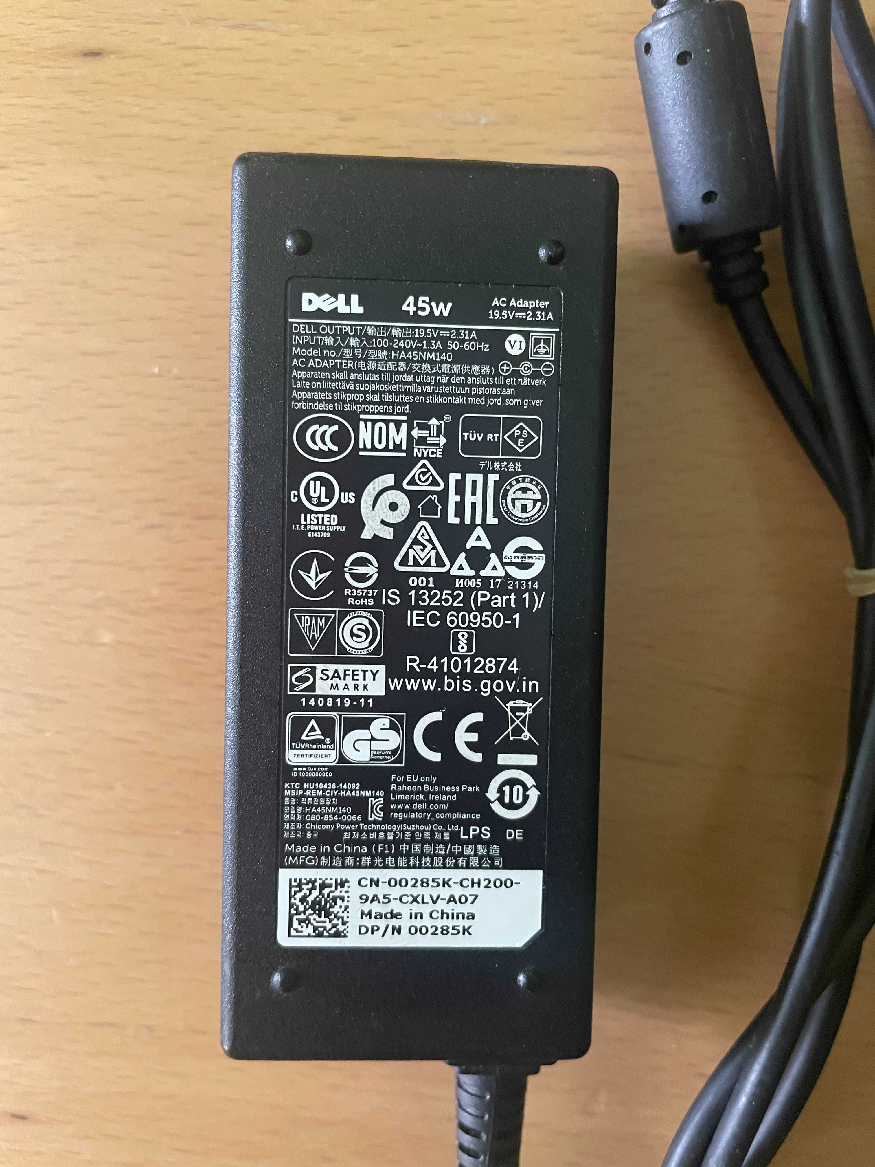 Dell - 45W AC Adapter 4.5мм - Оригинално зарядно за лаптоп