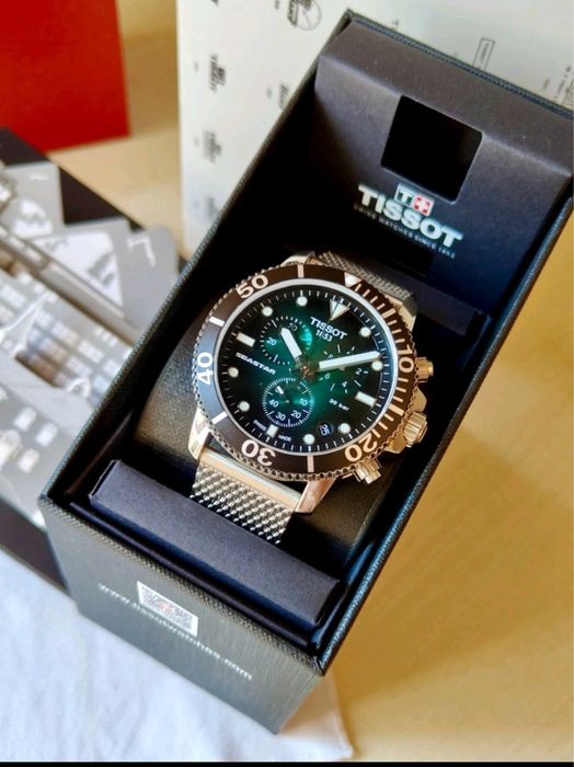 Мъжки часовник Tissot Seastar 1000 T-Sport Steel  Chronograph