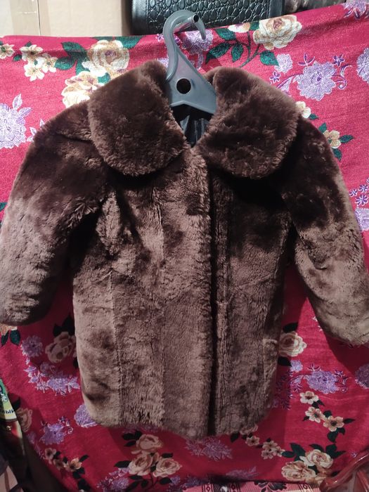 ,детская шубка цигейка ссср