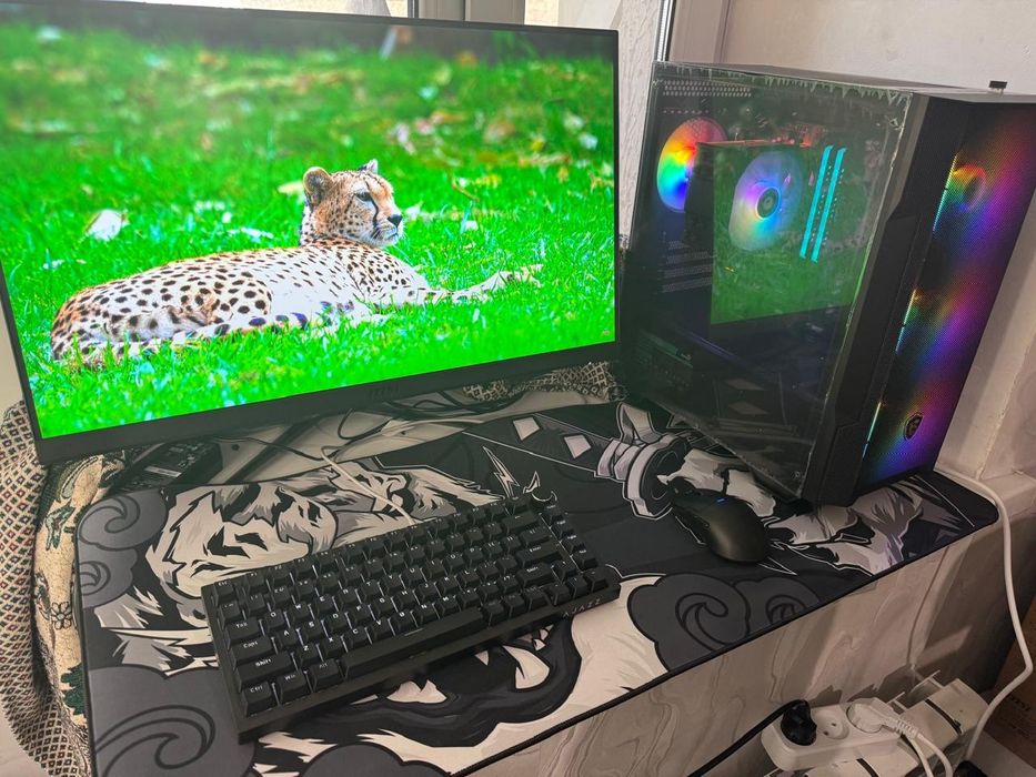 Продаю полностью новый игровой комплект все комплектующие новые